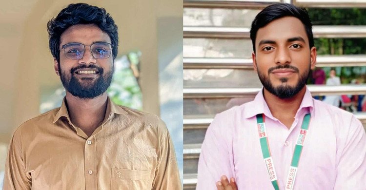 কুবি প্রেস ক্লাবের নেতৃত্বে তনয়-আব্দুল্লাহ